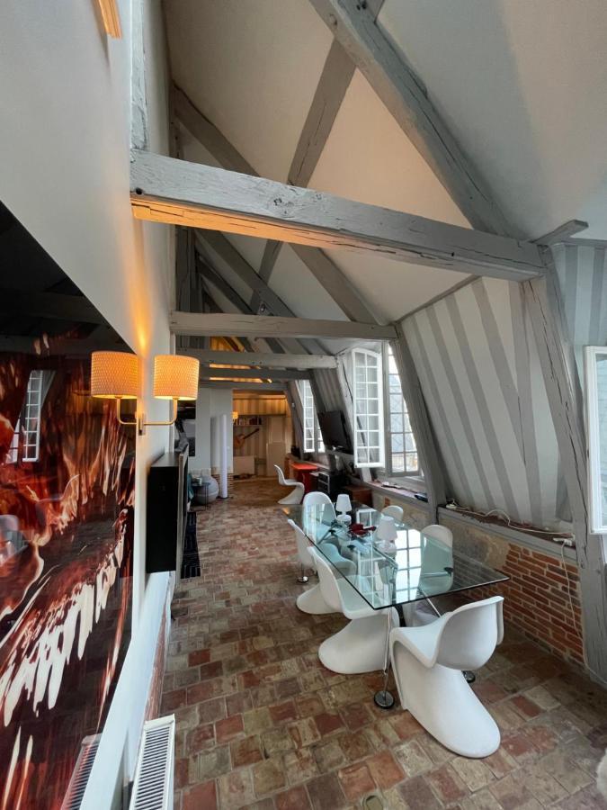 הונפלר Le Loft Du Homard Bleu - Entre Ciel Et Mer - Free Parking 500M מראה חיצוני תמונה